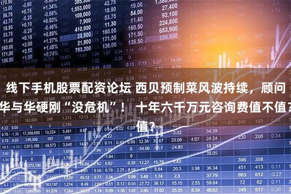 线下手机股票配资论坛 西贝预制菜风波持续，顾问华与华硬刚“没危机”！ 十年六千万元咨询费值不值？